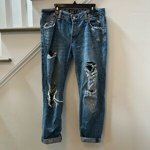 Abercrombie & Fitch Ames Low Rise Slim Boyfriend Women’s jeans size 27 or 4